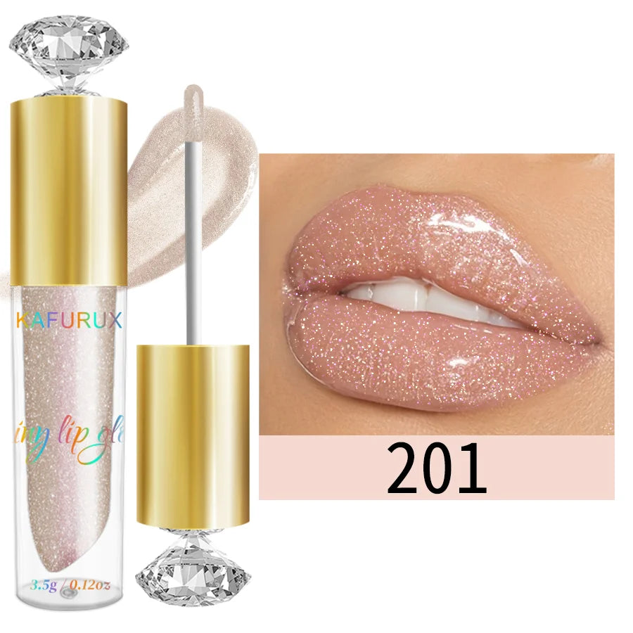 Diamond Simme Glitter – Moisturizing Sparkle Lip Glaze