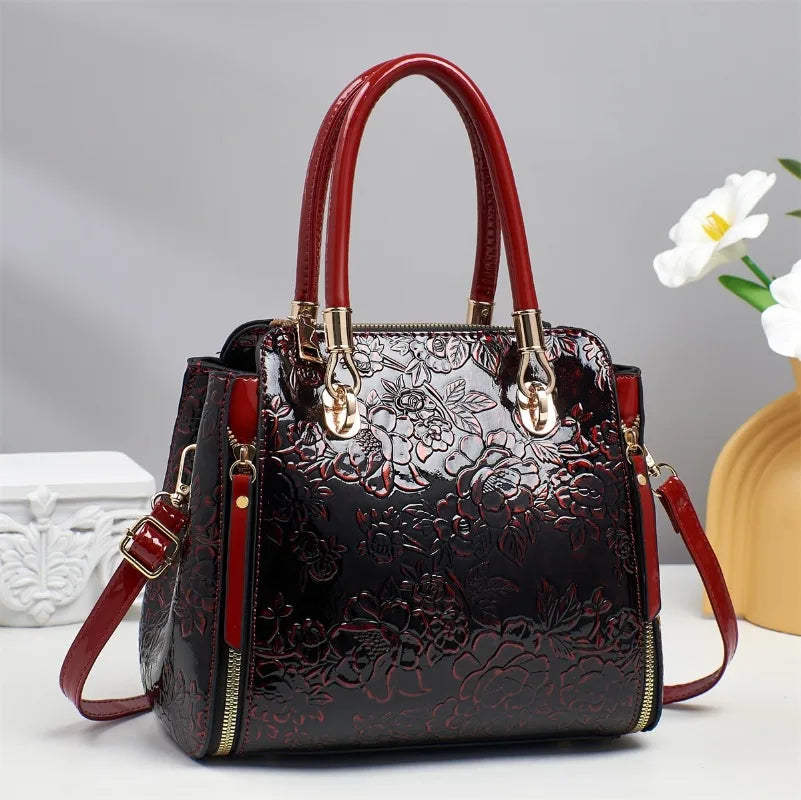 London Patch Luxe Tote