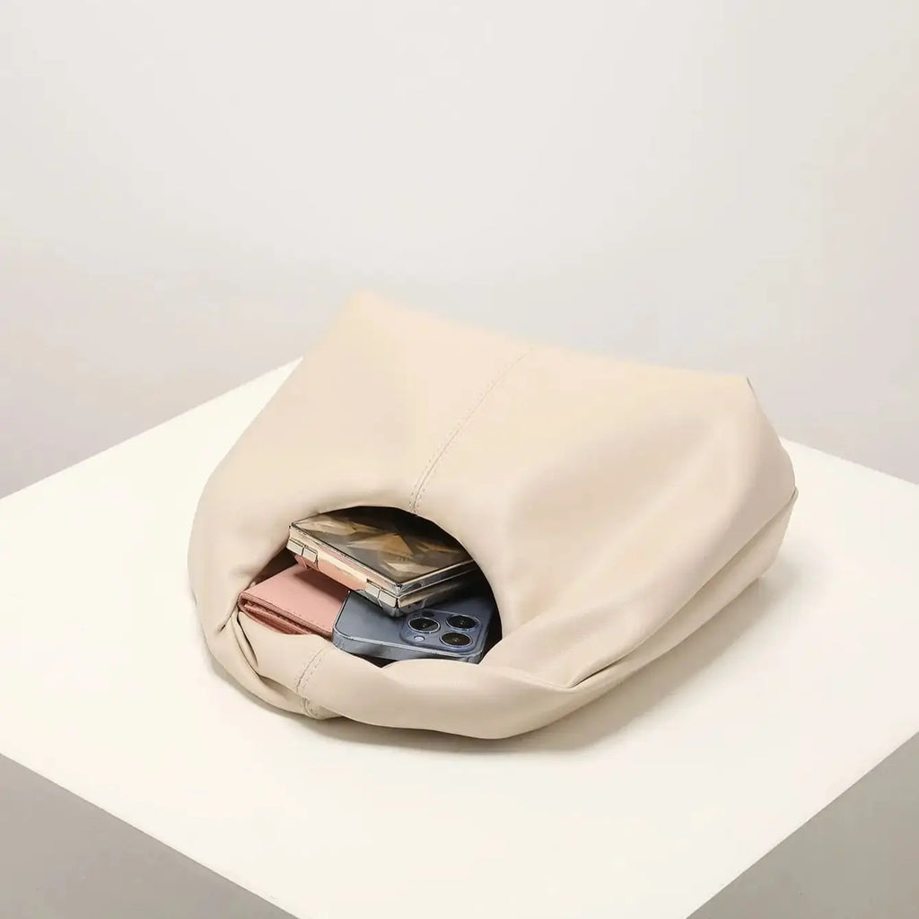 BellaRue™ Ruched Square Bag