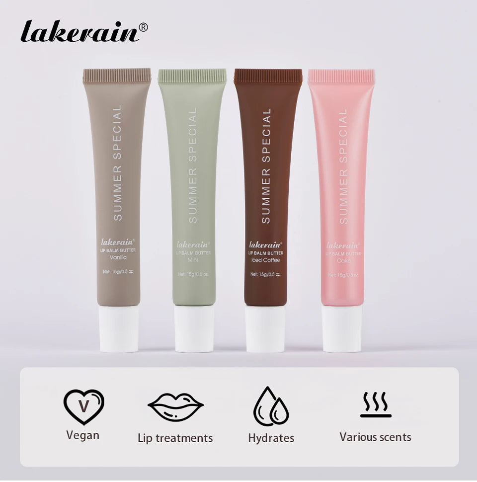 LushKiss Quad Balm Set (4 pcs)