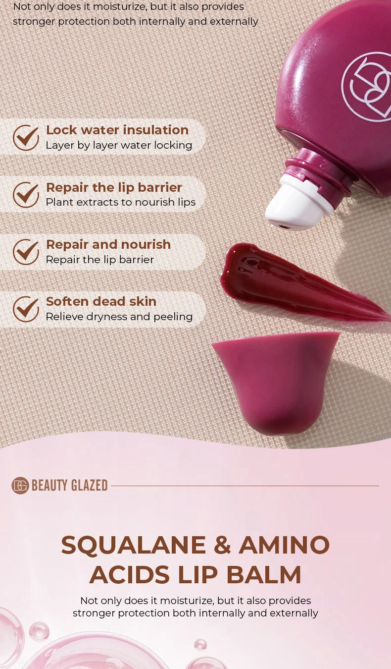 HydraGlossy™ Long-Lasting Lip Gloss by Beauty Glazed