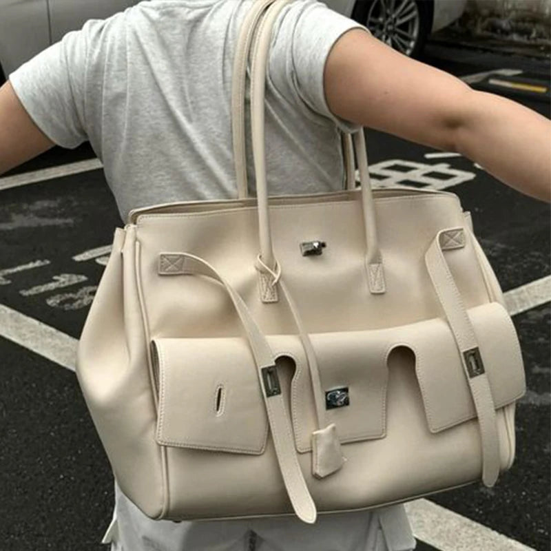 CitySoft™ Genuine Leather Tote