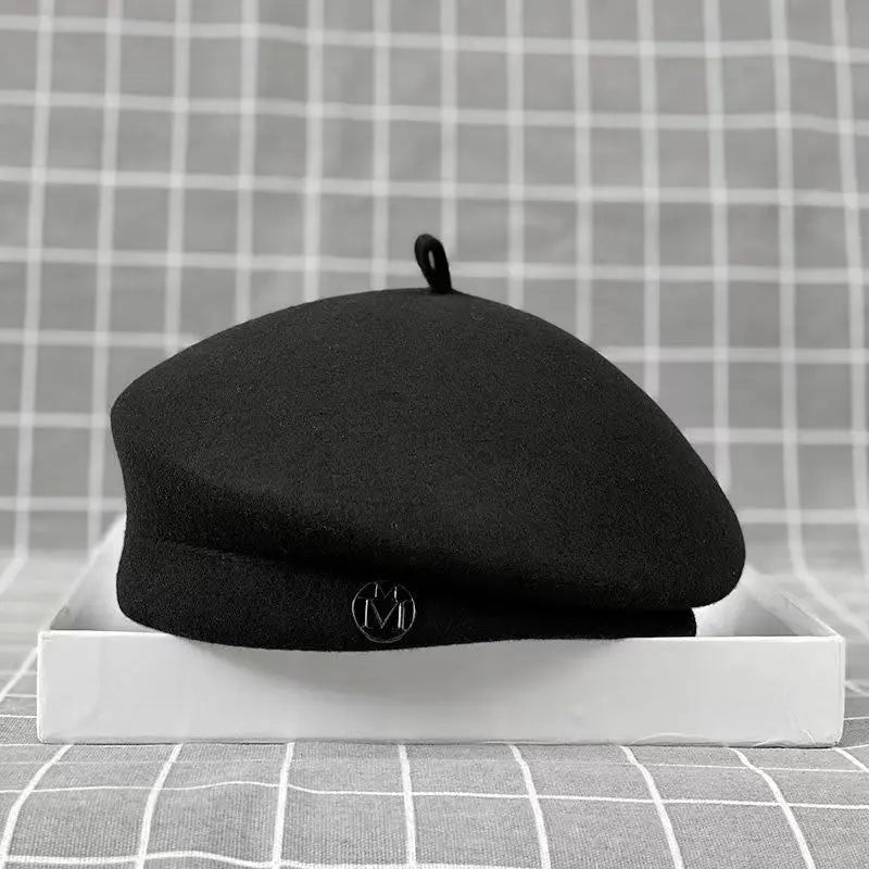 ChicWool™ Parisian Winter Beret – Cozy Elegance for Women