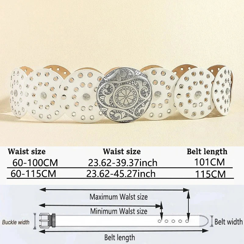 Dot Me Up™ Wide Waist Belt