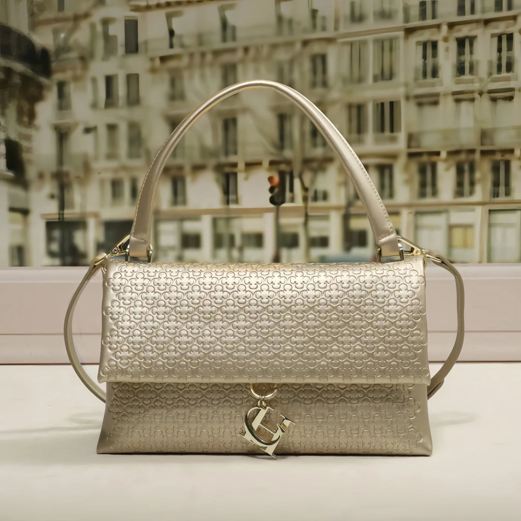 The LuxeBloom™ Chain Shoulder Satchel