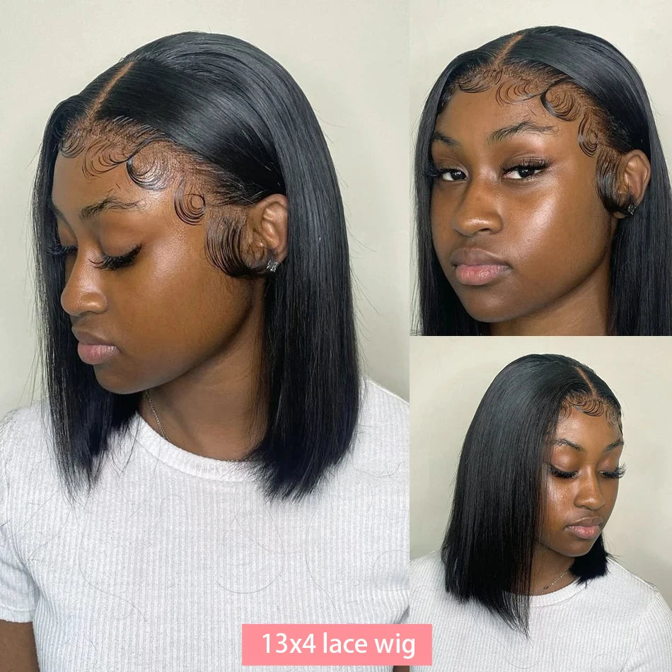 SleekMuse HD Lace Wig – Straight Brazilian Hair (4x4 / 13x4)