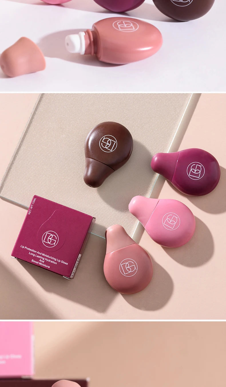 HydraGlossy™ Long-Lasting Lip Gloss by Beauty Glazed