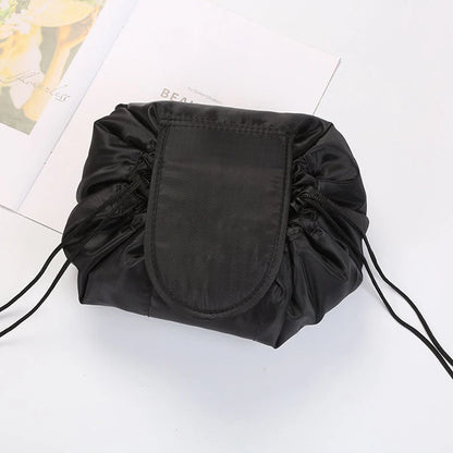 GlamFold Travel Cosmetic Bag – Waterproof Drawstring Pouch