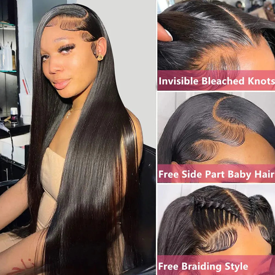 SilkPress Luxe Wig – Glueless HD Lace Front (8"–30")