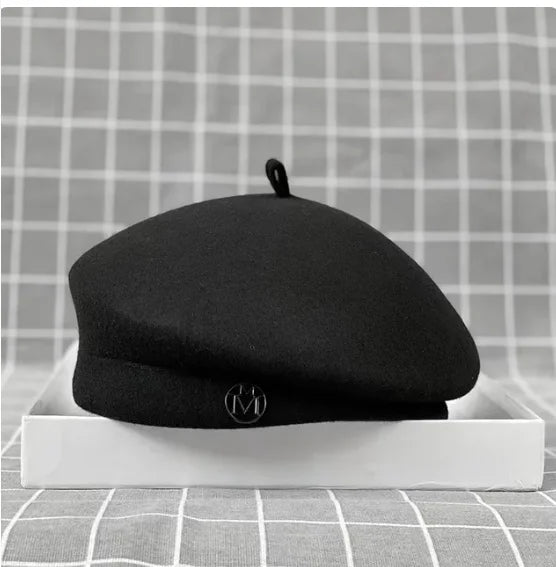 ChicWool™ Parisian Winter Beret – Cozy Elegance for Women
