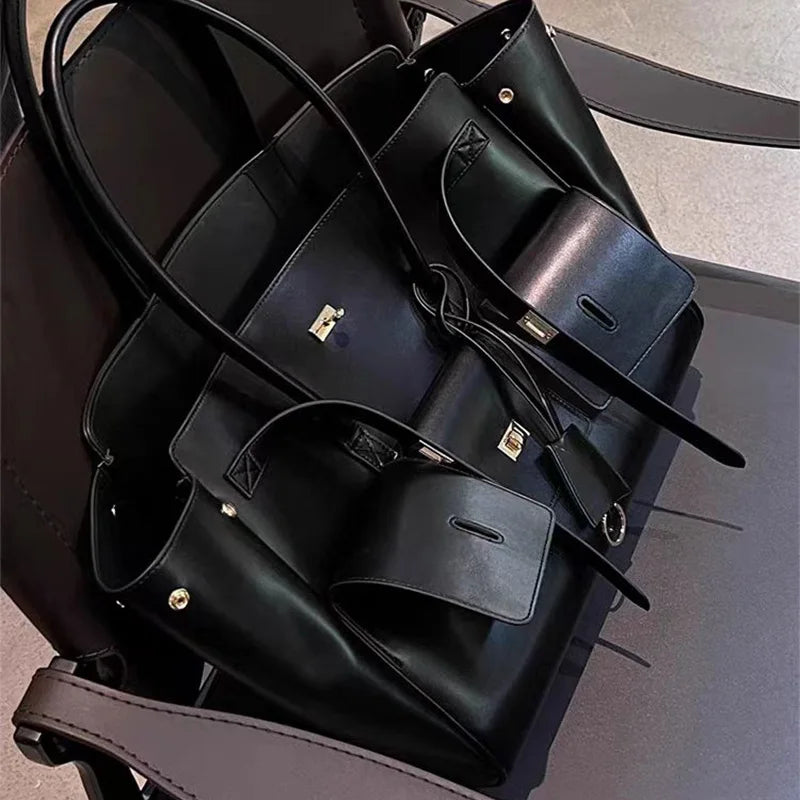 CitySoft™ Genuine Leather Tote