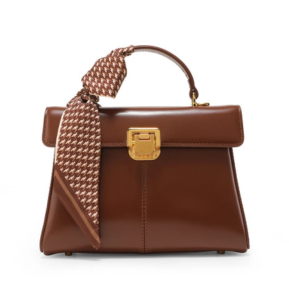 Vellure™ Leather Square Messenger