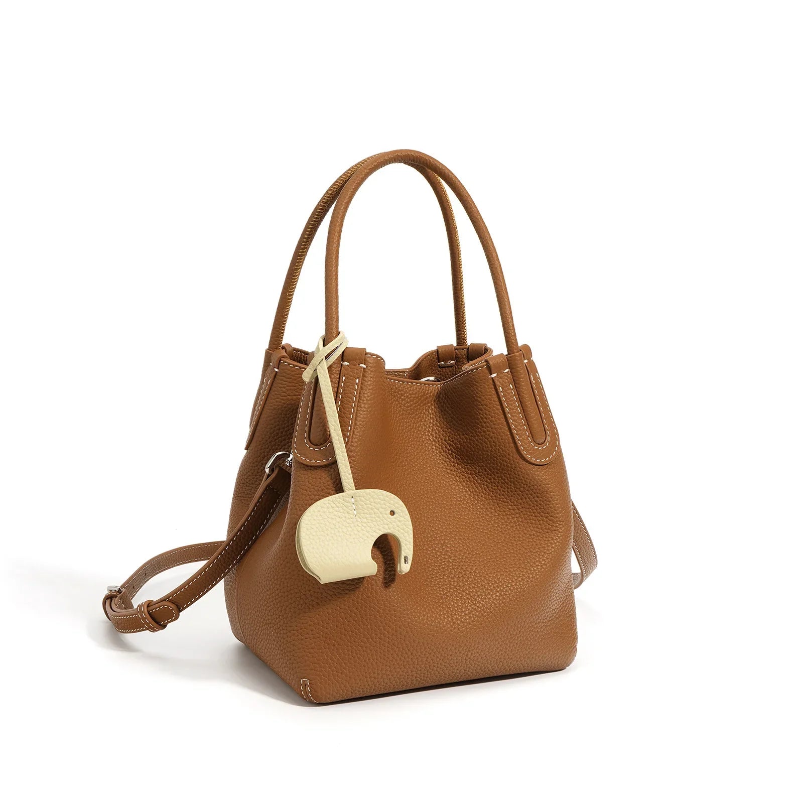 Levo™ Soft Leather Bucket Bag