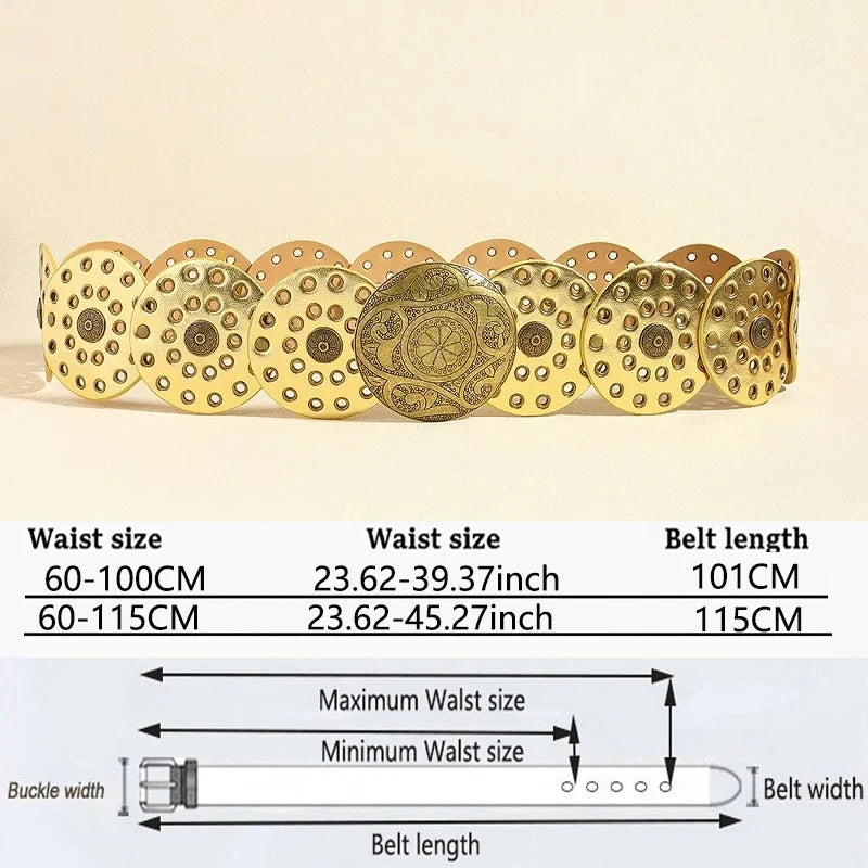 Dot Me Up™ Wide Waist Belt