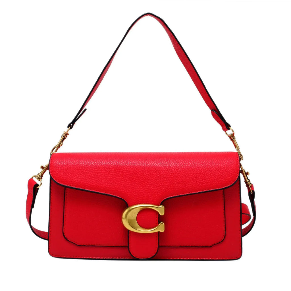 Virelle Classic PU Shoulder Satchel