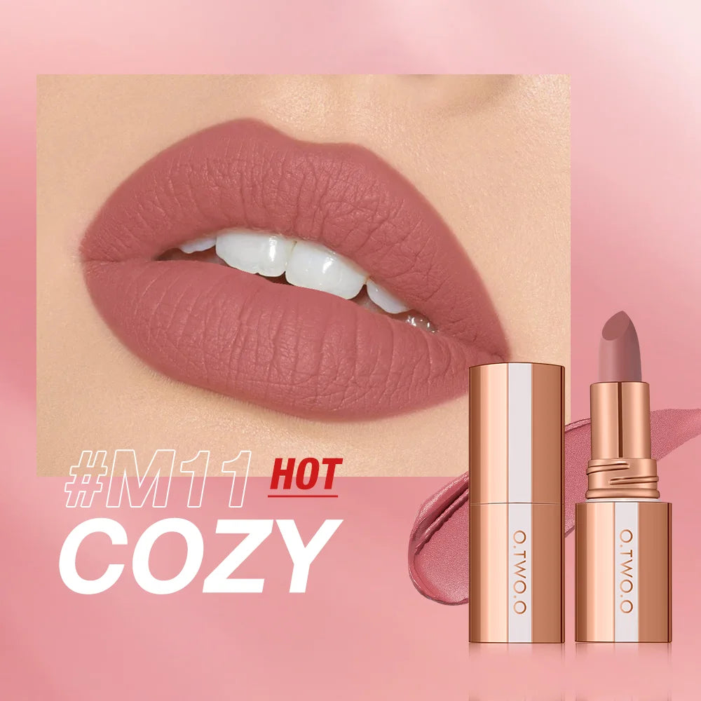 StayLuxe Matte Lipstick – 12HR Waterproof Wear