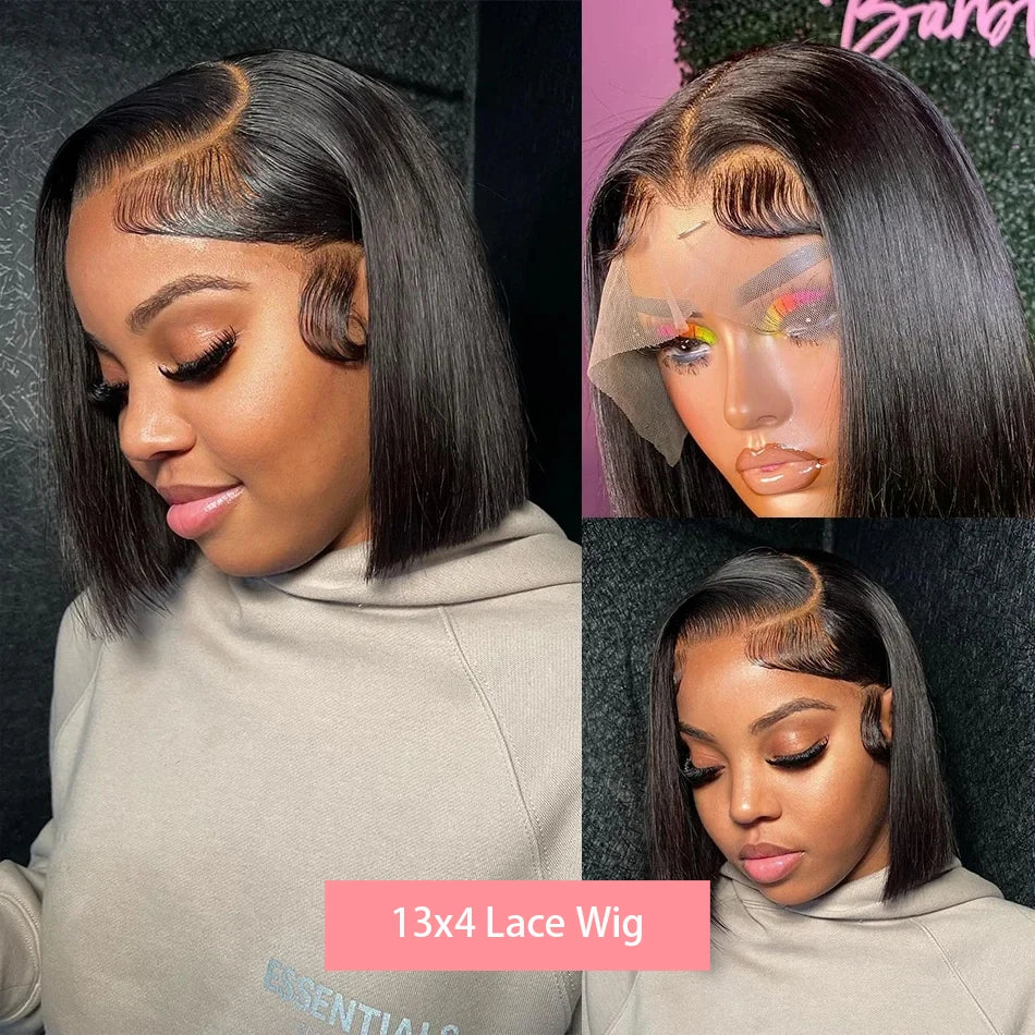 SleekMuse HD Lace Wig – Straight Brazilian Hair (4x4 / 13x4)