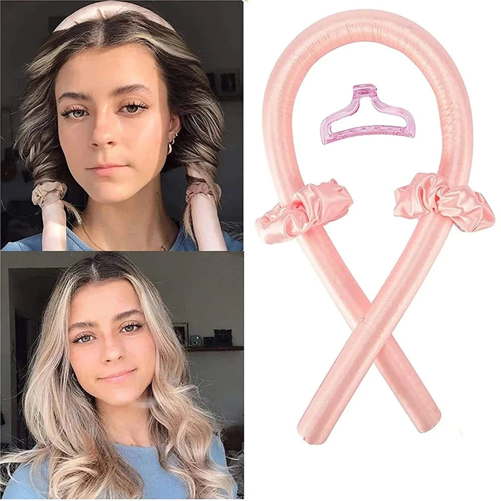 CurlEase™ Heatless Hair Ribbon Set