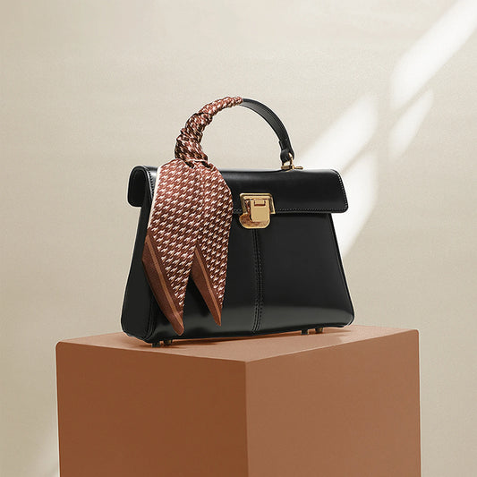 Vellure™ Leather Square Messenger