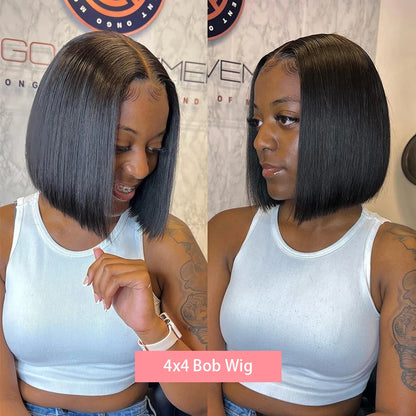 SleekMuse HD Lace Wig – Straight Brazilian Hair (4x4 / 13x4)