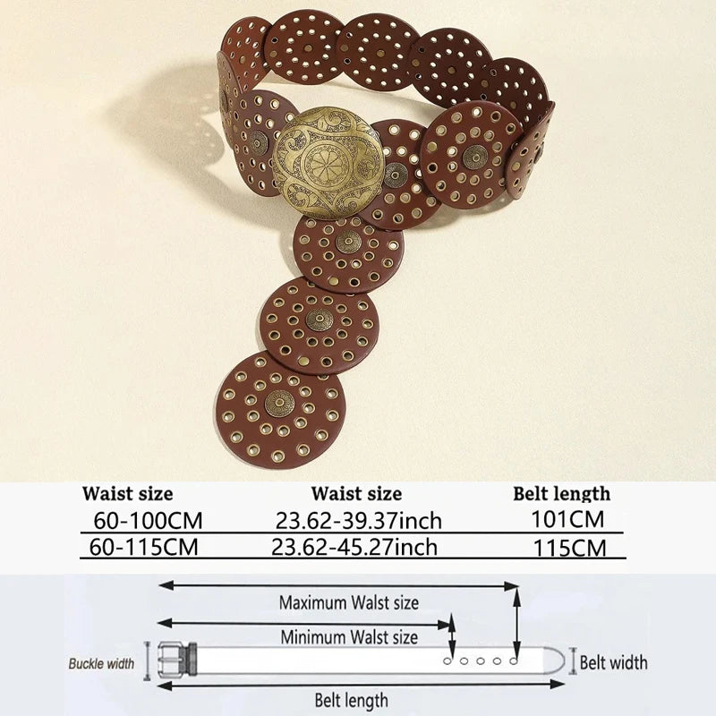 Dot Me Up™ Wide Waist Belt