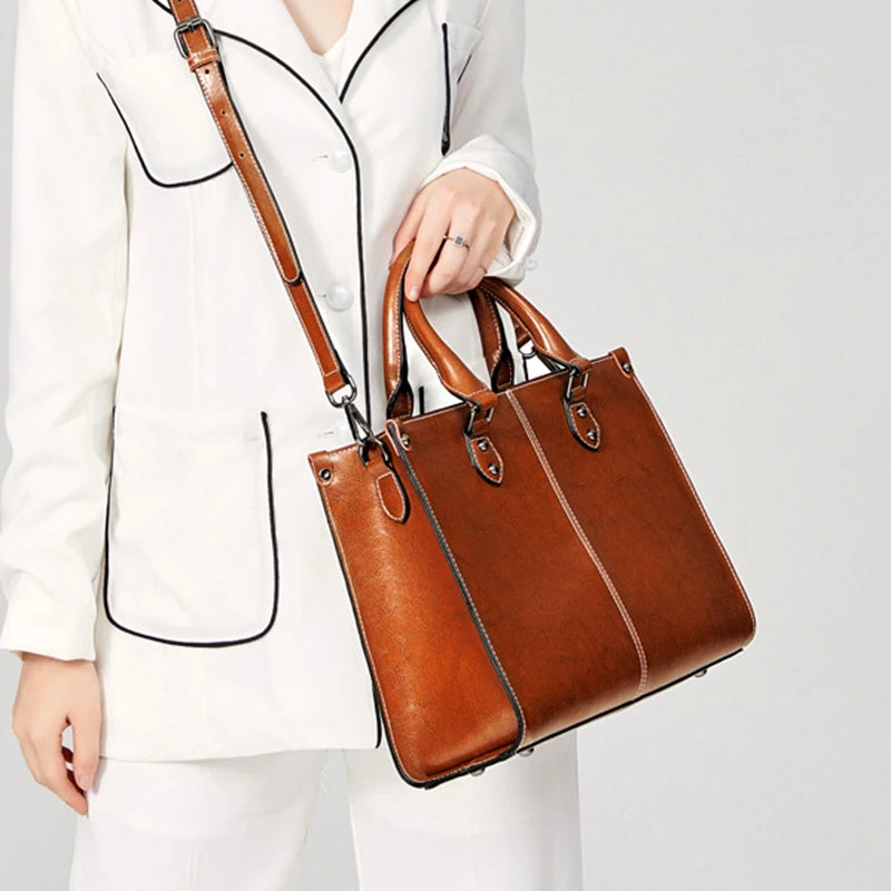 Arden Soft Leather Carryall