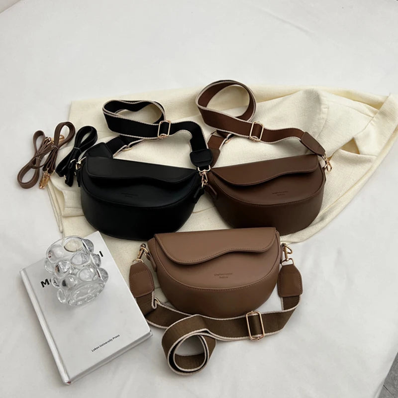 SoftSway™ Vintage Saddle Bag