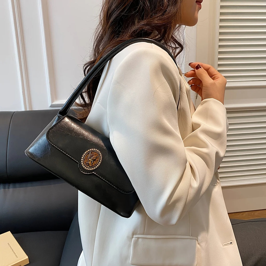 Selene™ Designer Baguette Bag