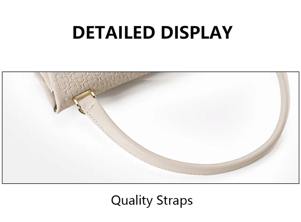 The LuxeBloom™ Chain Shoulder Satchel