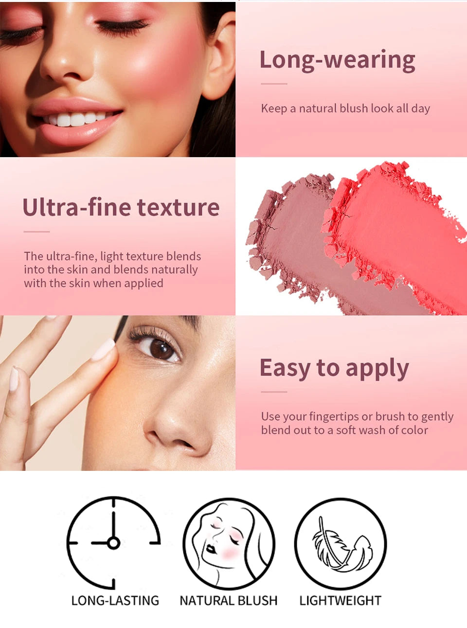 Rosette Aura Blush Palette