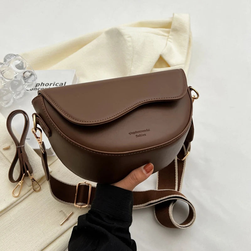 SoftSway™ Vintage Saddle Bag