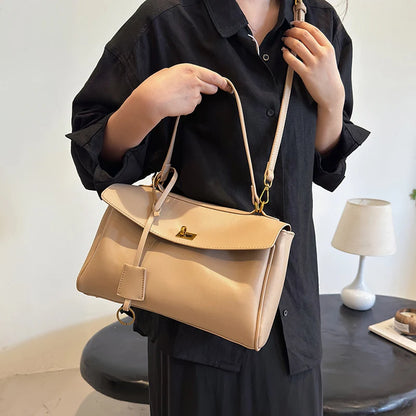 Marcelli Soft-Touch Shoulder Tote