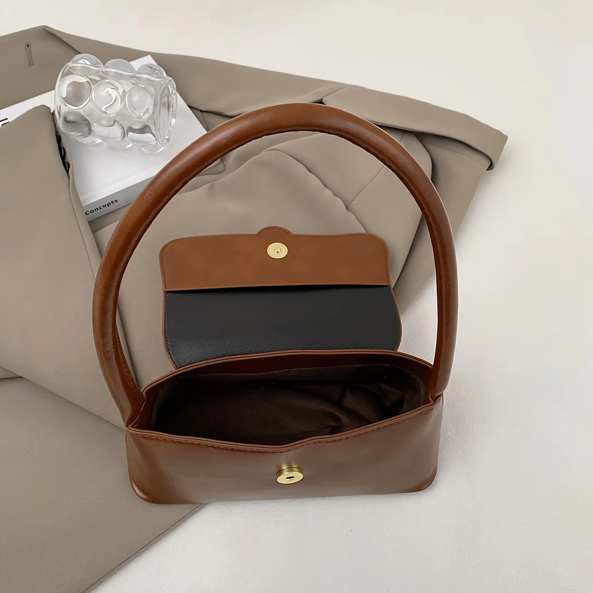 Selene™ Designer Baguette Bag