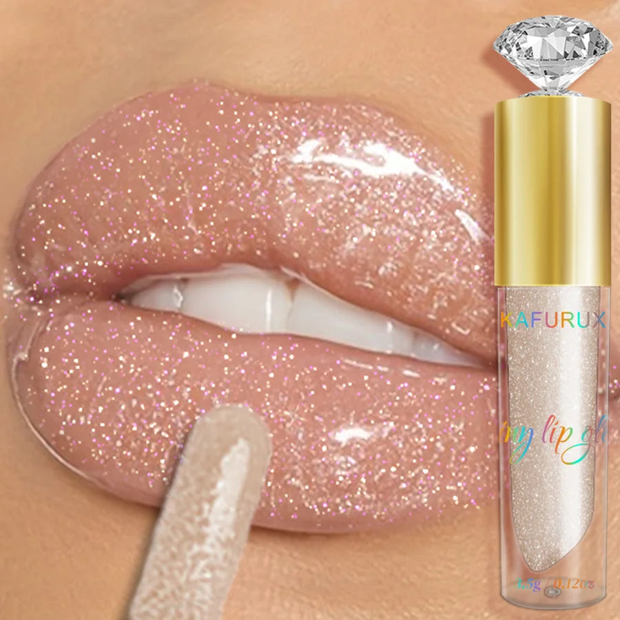 Diamond Simme Glitter – Moisturizing Sparkle Lip Glaze