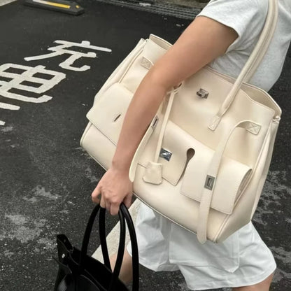 CitySoft™ Genuine Leather Tote
