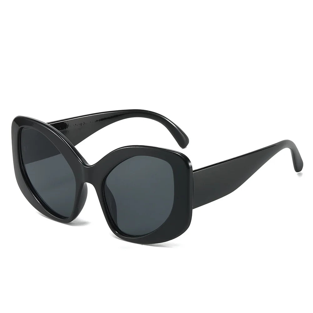 GlamGlint™ Y2K Oversized Cat Eye Sunglasses
