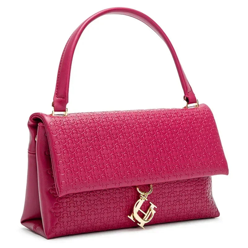 The LuxeBloom™ Chain Shoulder Satchel