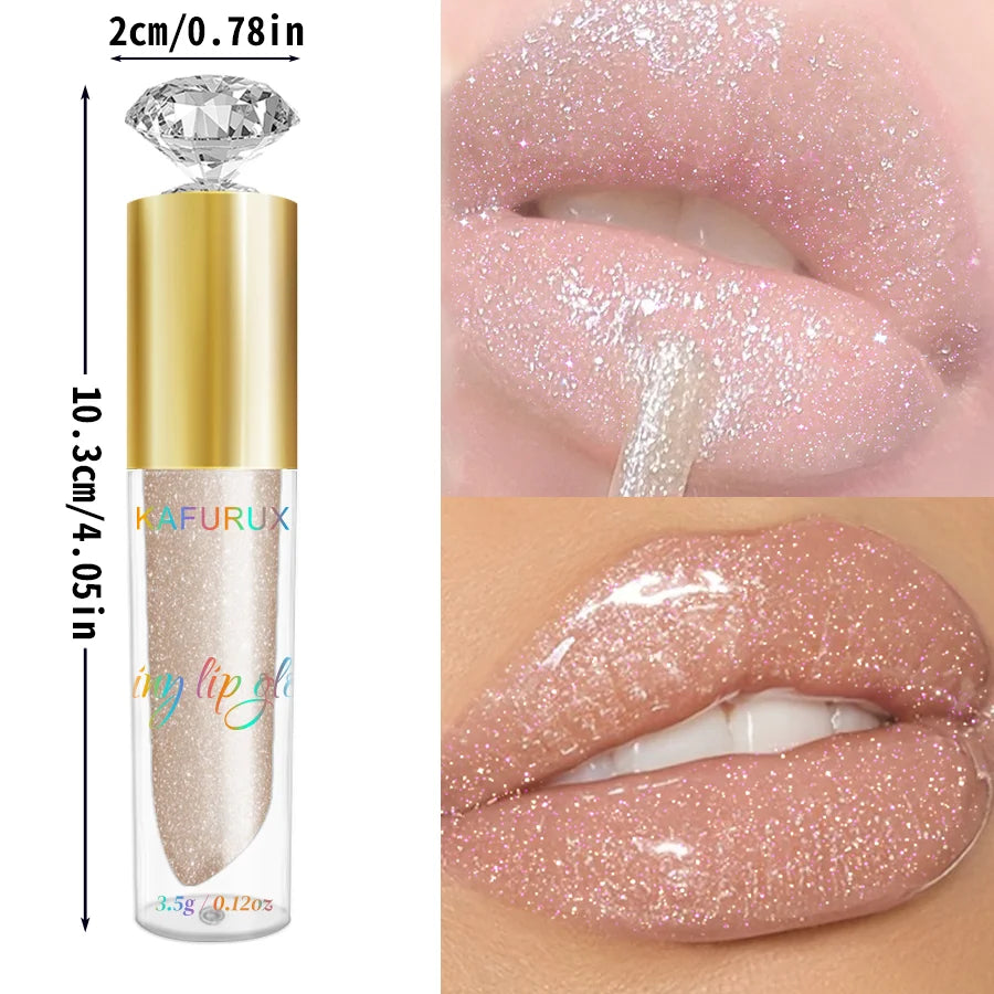 Diamond Simme Glitter – Moisturizing Sparkle Lip Glaze