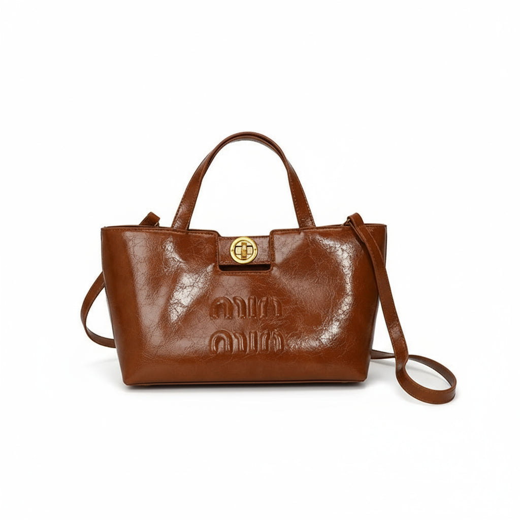 The Valen™ Leather Messenger Bag