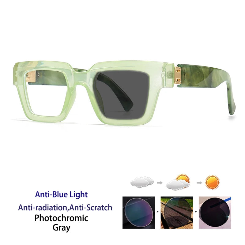ClarityPop™ Luxe Reading Glasses – Blue Light Blocking + Photochromic