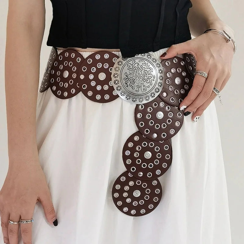 Dot Me Up™ Wide Waist Belt