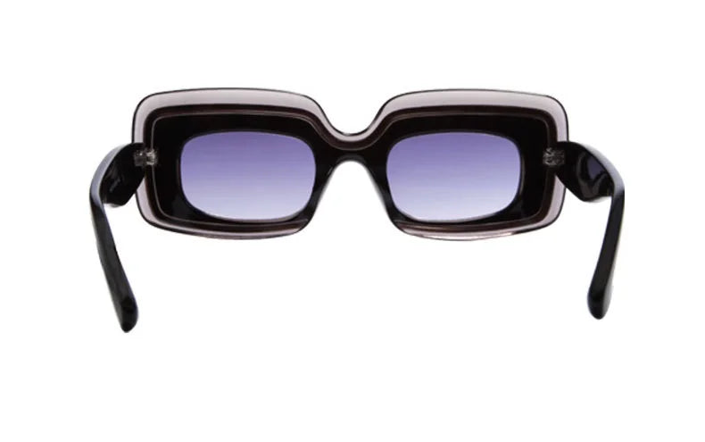 ShadeGame™ Square Luxe Sunnies – Bold Mirror Edition