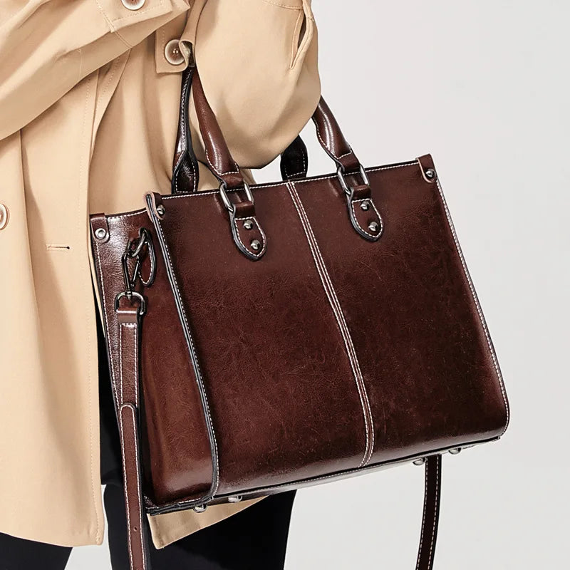 Arden Soft Leather Carryall