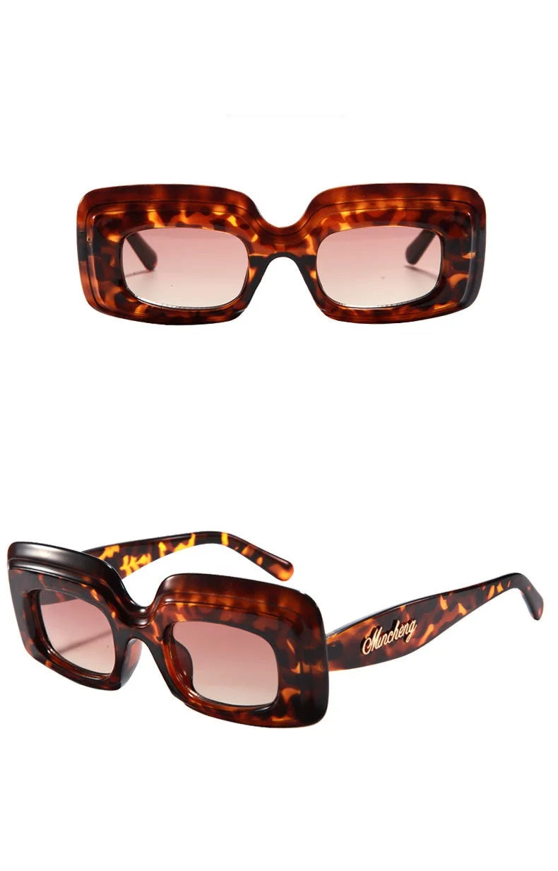 ShadeGame™ Square Luxe Sunnies – Bold Mirror Edition