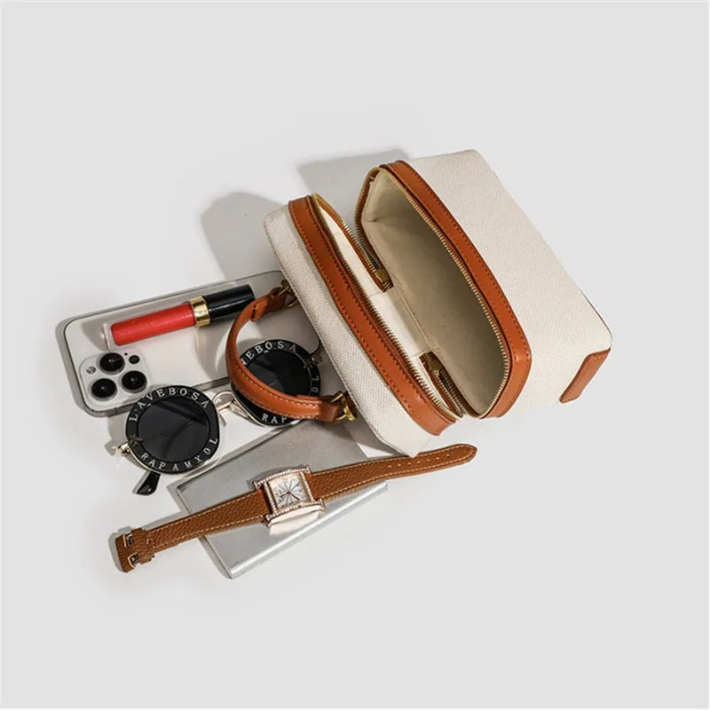 The Structure Edit — Canvas Box Shoulder Bag