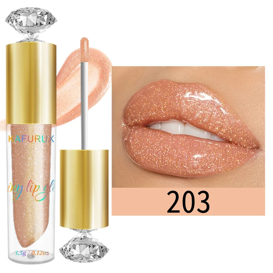 Diamond Simme Glitter – Moisturizing Sparkle Lip Glaze