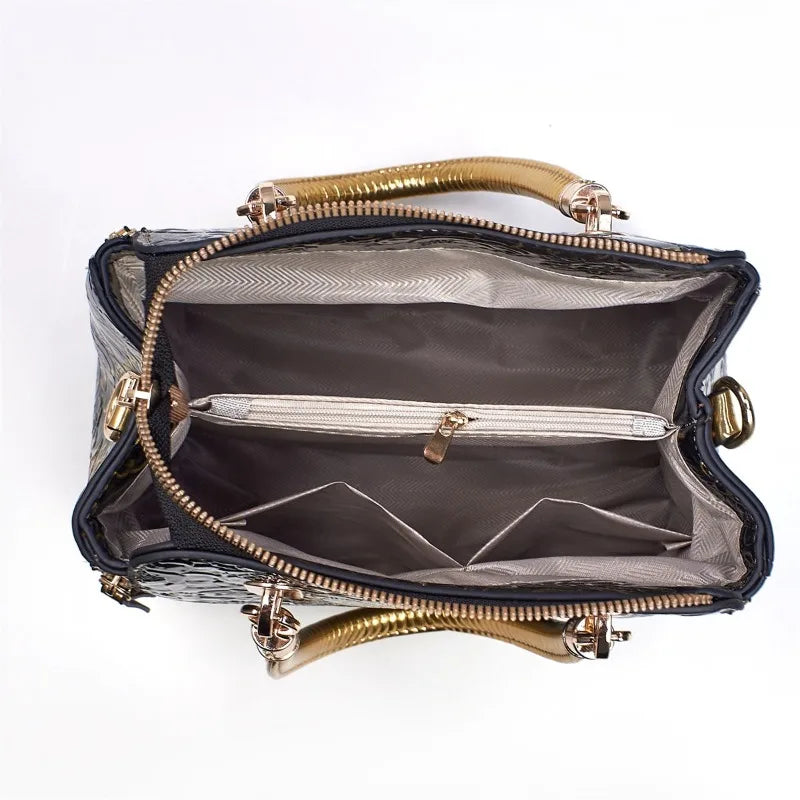 London Patch Luxe Tote