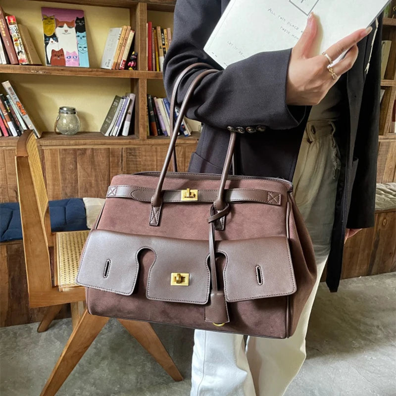 CitySoft™ Genuine Leather Tote