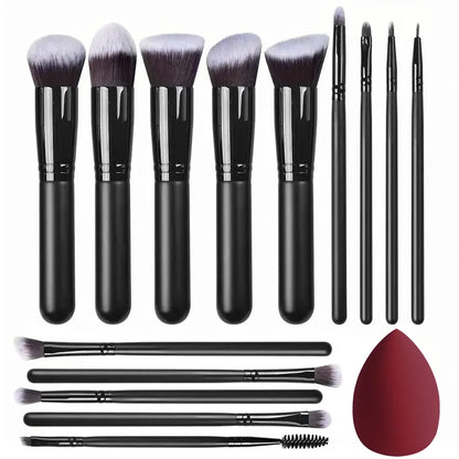 Vander Luxe 14-Piece Pro Brush Set