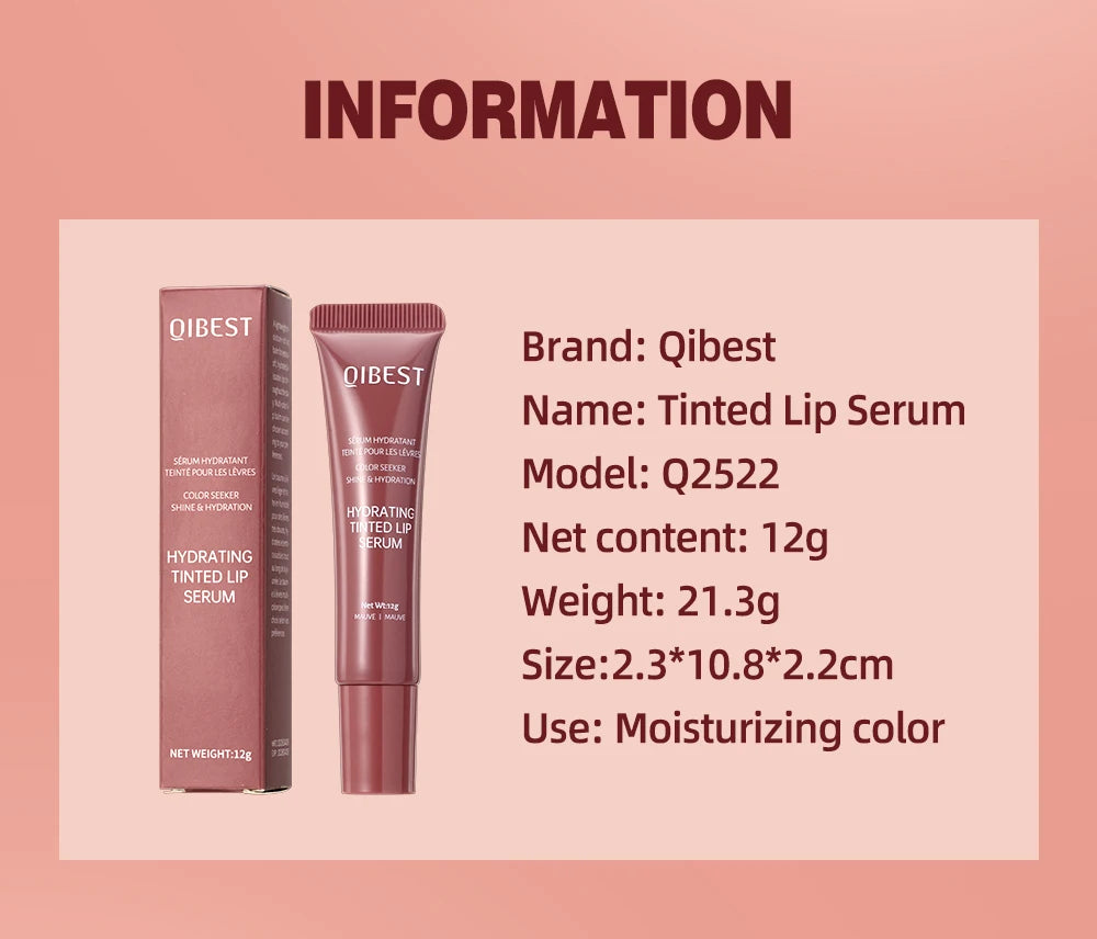 GlossPop Serum Tint – Hydrating Lip Glaze